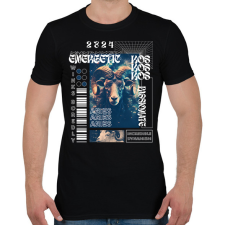 PRINTFASHION Aries - Streetwear style - Férfi póló - Fekete férfi póló