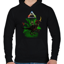 PRINTFASHION ark-4 - Férfi kapucnis pulóver - Fekete férfi pulóver, kardigán