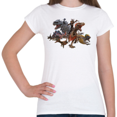 PRINTFASHION Ark - Női póló - Fehér