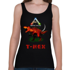 PRINTFASHION ARK-TREX - Női atléta - Fekete női trikó