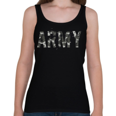 PRINTFASHION Army - Női atléta - Fekete