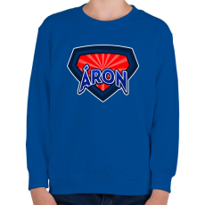 PRINTFASHION ÁRON - Gyerek pulóver - Királykék