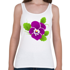 PRINTFASHION Árvácska - Női atléta - Fehér női trikó