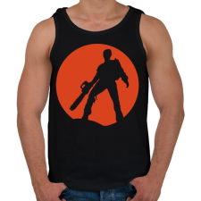 PRINTFASHION Ash vs Evil Dead - Férfi atléta - Fekete atléta, trikó