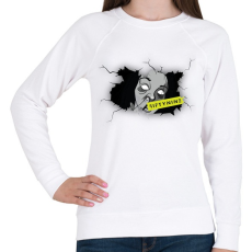 PRINTFASHION ashjdrkztfuiuoéok-01 - Női pulóver - Fehér