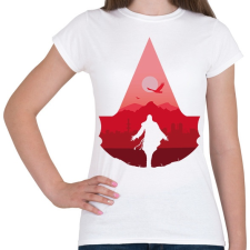 PRINTFASHION Assassin's Creed - Női póló - Fehér női póló