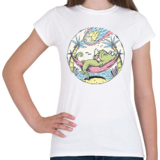 PRINTFASHION Asteroid Day - Női póló - Fehér