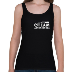 PRINTFASHION AstraZeneca Team - Női atléta - Fekete