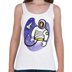 PRINTFASHION Asztronauta - Női atléta - Fehér