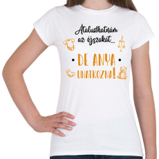 PRINTFASHION Átaludhatnám az éjszakát... - Női póló - Fehér