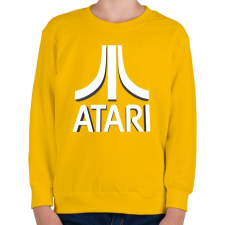 PRINTFASHION ATARI 3D Logo - Gyerek pulóver - Sárga gyerek pulóver, kardigán