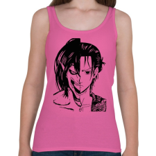 PRINTFASHION Attack on Titan Eren - Női atléta - Rózsaszín női trikó