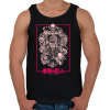PRINTFASHION Attack On titan - Férfi atléta - Fekete