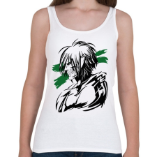 PRINTFASHION Attack On Titan - Női atléta - Fehér női trikó