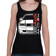 PRINTFASHION Audi A6 C5 - Női atléta - Fekete