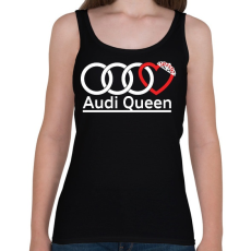 PRINTFASHION Audi Királynő - Női atléta - Fekete