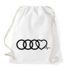 PRINTFASHION AUDI Love - Sportzsák, Tornazsák - Fehér