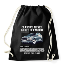 PRINTFASHION Audi Q7 - Sportzsák, Tornazsák - Fekete tornazsák