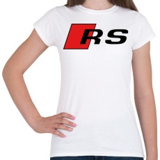 PRINTFASHION Audi RS - Női póló - Fehér