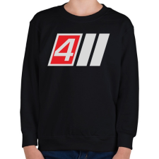 PRINTFASHION AUDI S4 - Gyerek pulóver - Fekete gyerek pulóver, kardigán