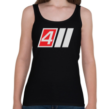 PRINTFASHION AUDI S4 - Női atléta - Fekete női trikó