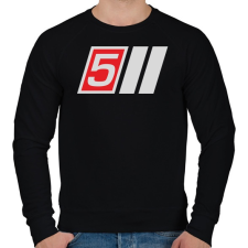 PRINTFASHION AUDI S5 - Férfi pulóver - Fekete férfi pulóver, kardigán