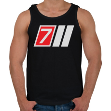 PRINTFASHION AUDI S7 - Férfi atléta - Fekete