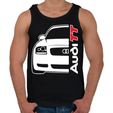PRINTFASHION Audi TT - Férfi atléta - Fekete atléta, trikó