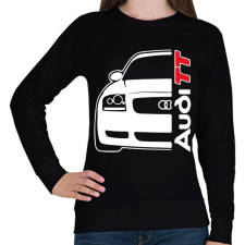 PRINTFASHION Audi TT - Női pulóver - Fekete női pulóver, kardigán