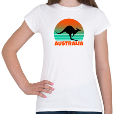 PRINTFASHION AUSTRALIA - Női póló - Fehér