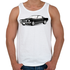 PRINTFASHION Autó  - Férfi atléta - Fehér