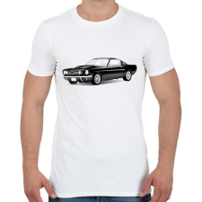 PRINTFASHION Autó  - Férfi póló - Fehér férfi póló