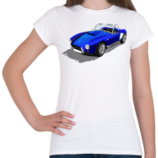 PRINTFASHION Autó - Női póló - Fehér női póló