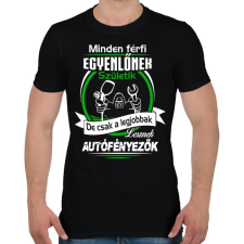 PRINTFASHION Autófényezők születésnapja - Férfi póló - Fekete férfi póló