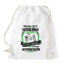 PRINTFASHION Autófényezők születésnapja - Sportzsák, Tornazsák - Fehér tornazsák
