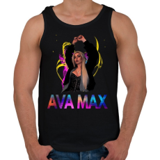 PRINTFASHION AVA MAX 4 - Férfi atléta - Fekete