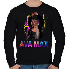 PRINTFASHION AVA MAX 4 - Férfi pulóver - Fekete