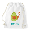 PRINTFASHION Avocato - Sportzsák, Tornazsák - Fehér