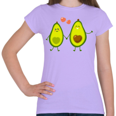 PRINTFASHION Avokádó pár - Női póló - Viola