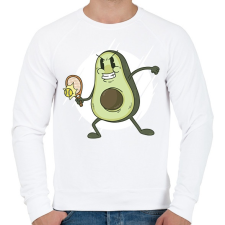 PRINTFASHION Avokádó tenisz - Férfi pulóver - Fehér női pulóver, kardigán