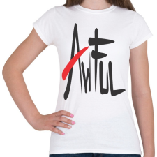 PRINTFASHION Awful - Női póló - Fehér női póló