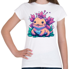 PRINTFASHION Axolotl - Női póló - Fehér női póló