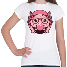 PRINTFASHION Axolotl - Női póló - Fehér női póló