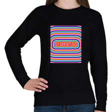 PRINTFASHION AYAHUASCA - Női pulóver - Fekete női pulóver, kardigán