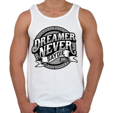 PRINTFASHION Az álmodozók - Férfi atléta - Fehér