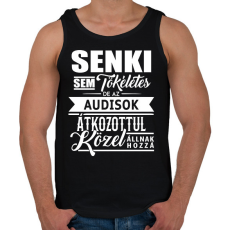 PRINTFASHION Az Audisok tökéletesek! - Férfi atléta - Fekete