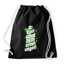 PRINTFASHION Az éjjel soha nem érhet véget! - Sportzsák, Tornazsák - Fekete tornazsák