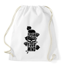 PRINTFASHION Az elméd - Sportzsák, Tornazsák - Fehér tornazsák