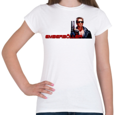 PRINTFASHION Az EMBERBÖLLÉR - Női póló - Fehér