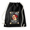 PRINTFASHION Az én álmom - Sportzsák, Tornazsák - Fekete